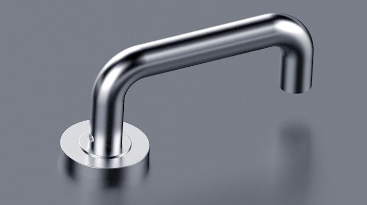 door hardware suppliers Intelliware stainless steel handle