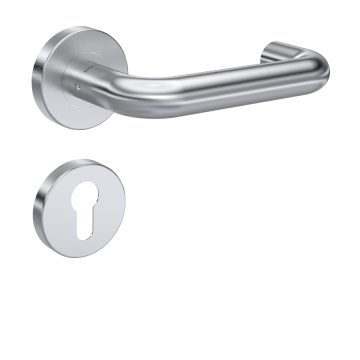 hardware for doors-door handle with lock-2K1044-Intelliware