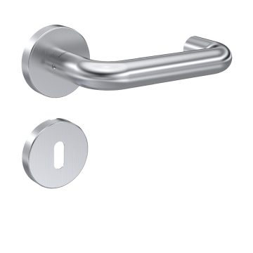 hardware for doors-door handle with lock-2K1044-Intelliware