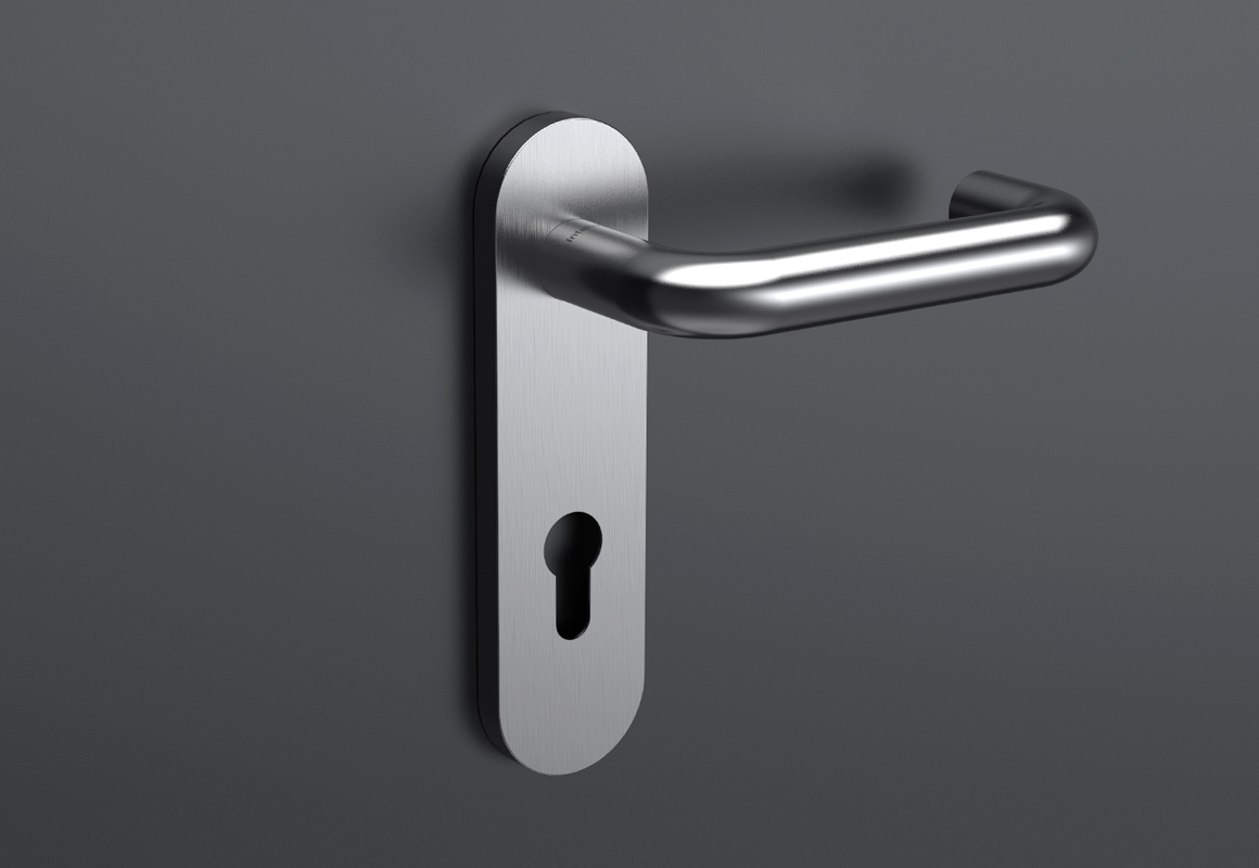 door hardware-door handle factory-2K1013-Intelliware